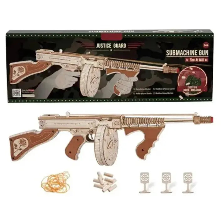 Rubber Band Blaster - Model to assemble