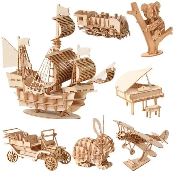 Wood - Model to assemble