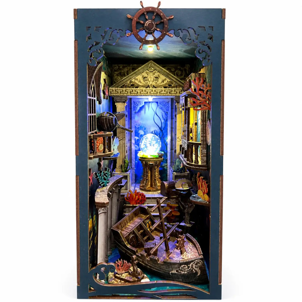 Riddle on the Seabed DIY Book Nook Kit Model to assemble