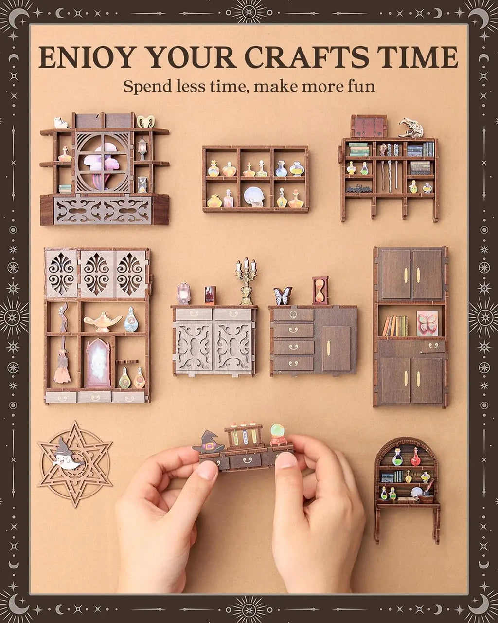 Magic Night DIY Book Nook Kit