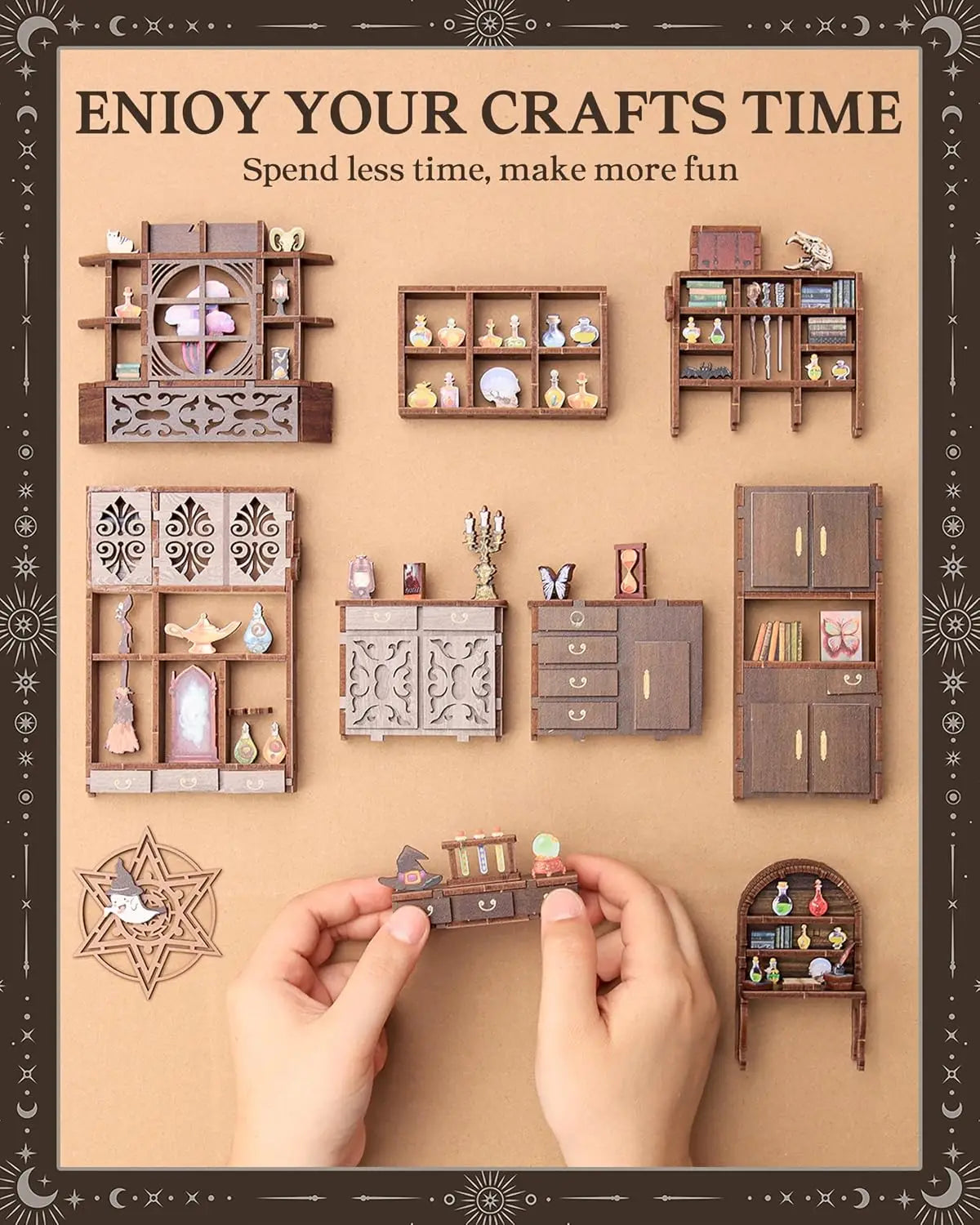Magic Night DIY Book Nook Kit