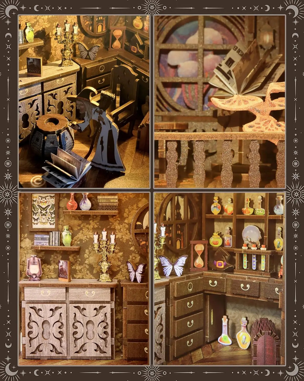 Magic Night DIY Book Nook Kit