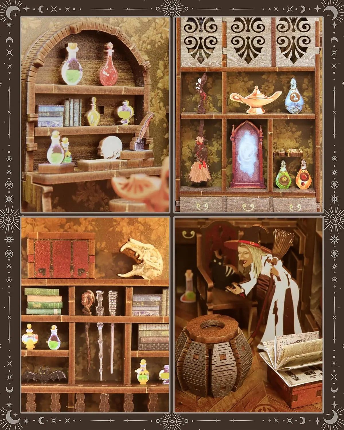 Magic Night DIY Book Nook Kit