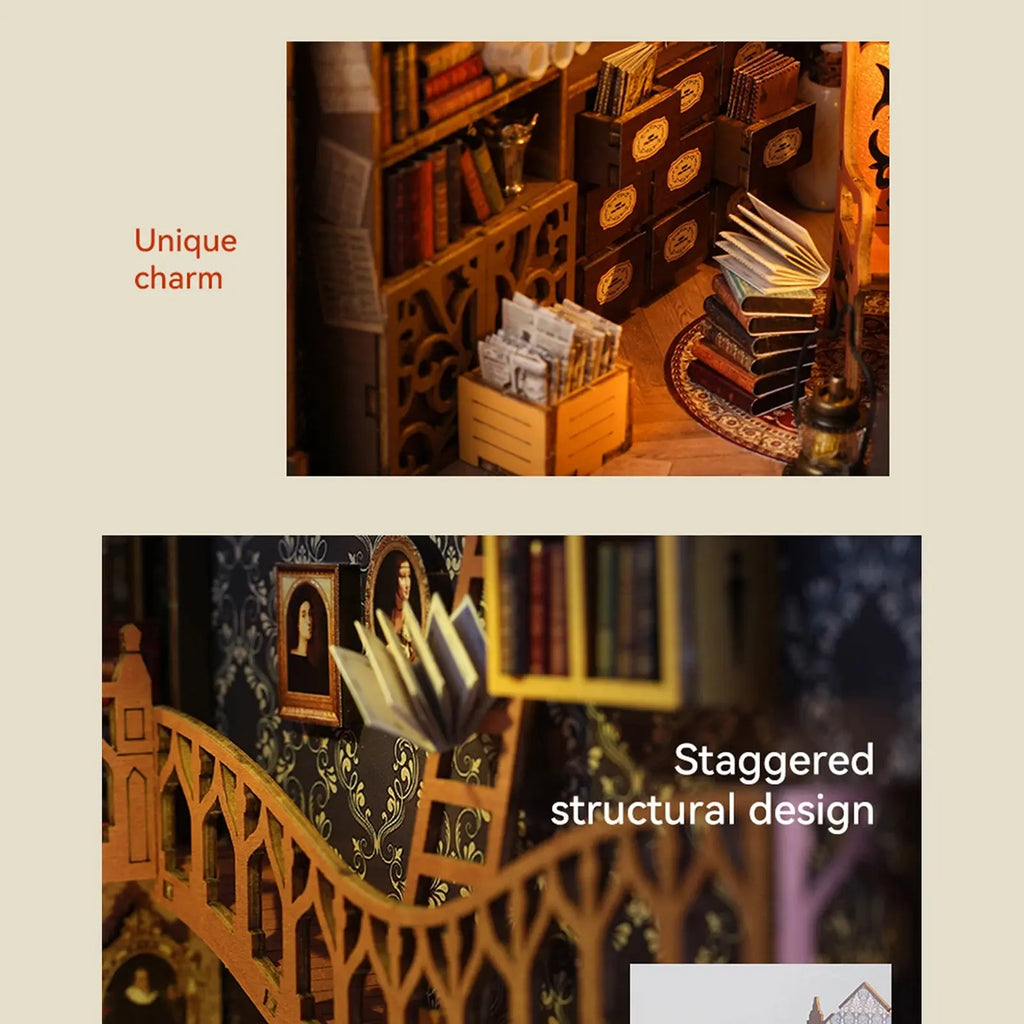 Enchanted Magic Library - Model to assemble