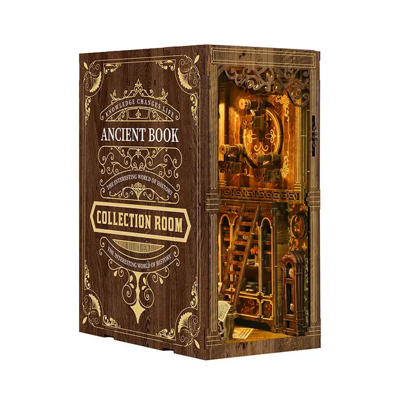 Ancient Book Room DIY Book Nook Model to assemble