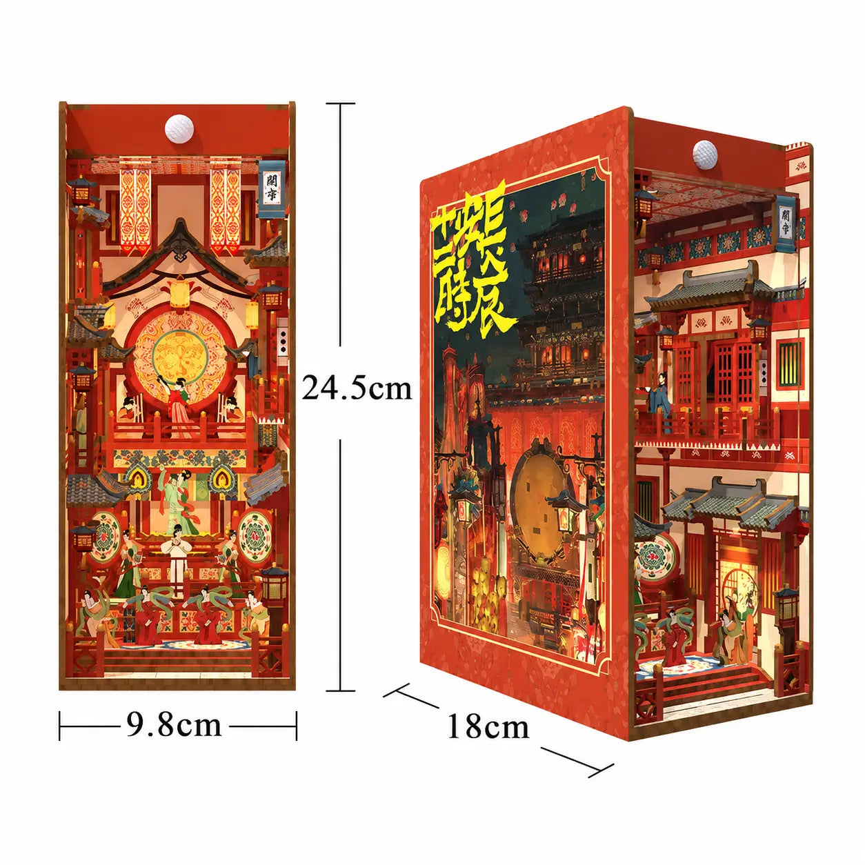 House of Falling Cherry Blossoms and Other Themed Book Nooks