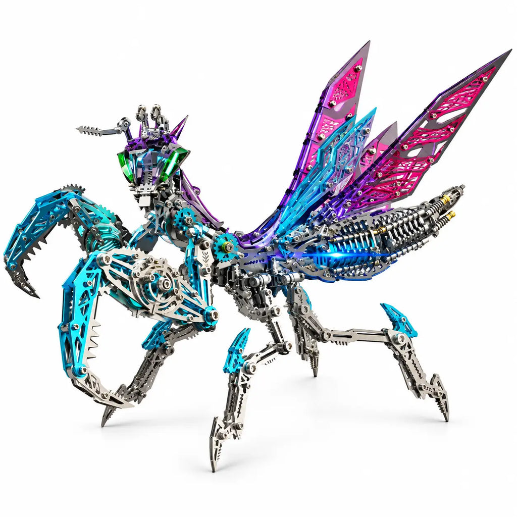 Metal Mechanical Praying Mantis Model Kit