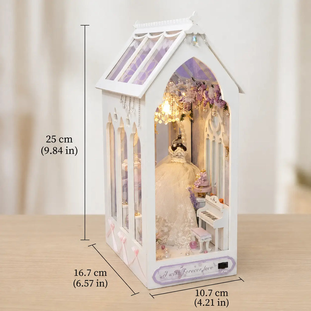 Princess Wedding DIY Book Nook Kit
