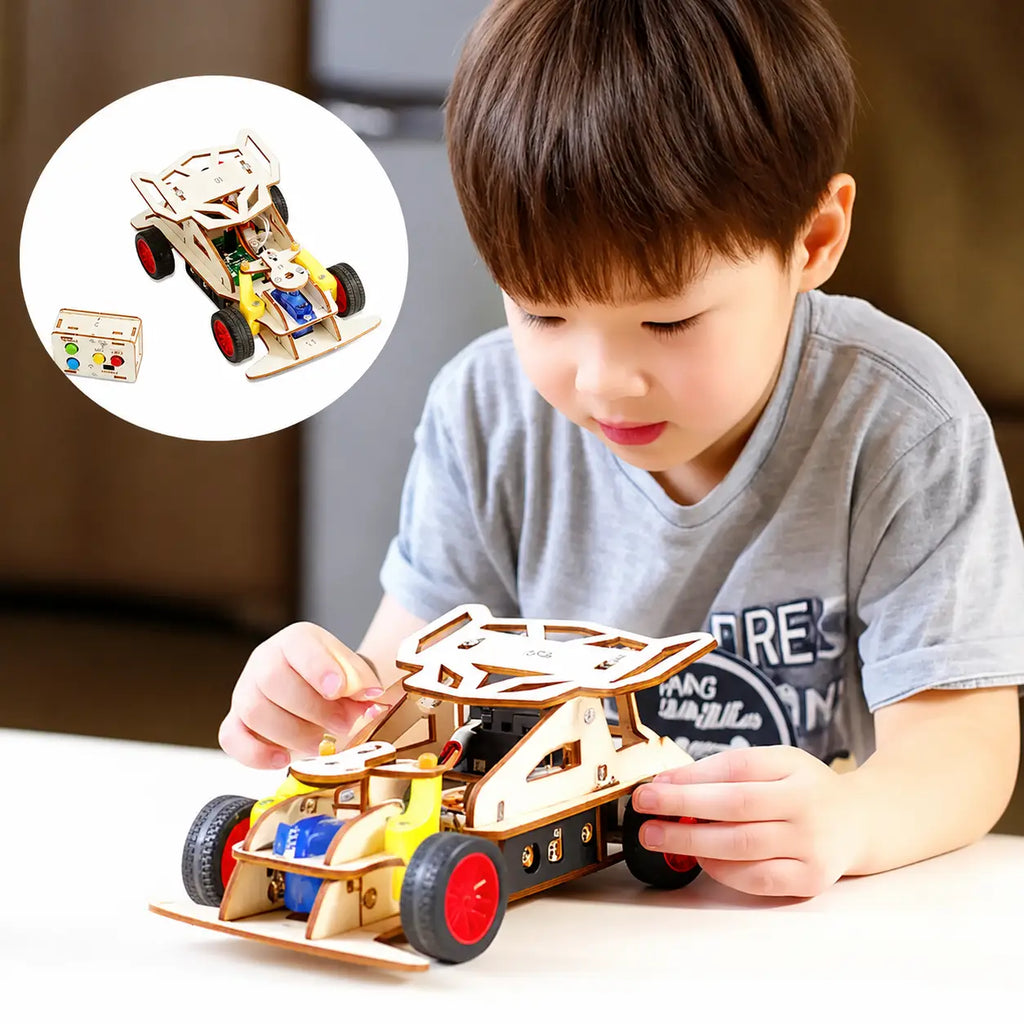 DIY Wooden Remote Control Car