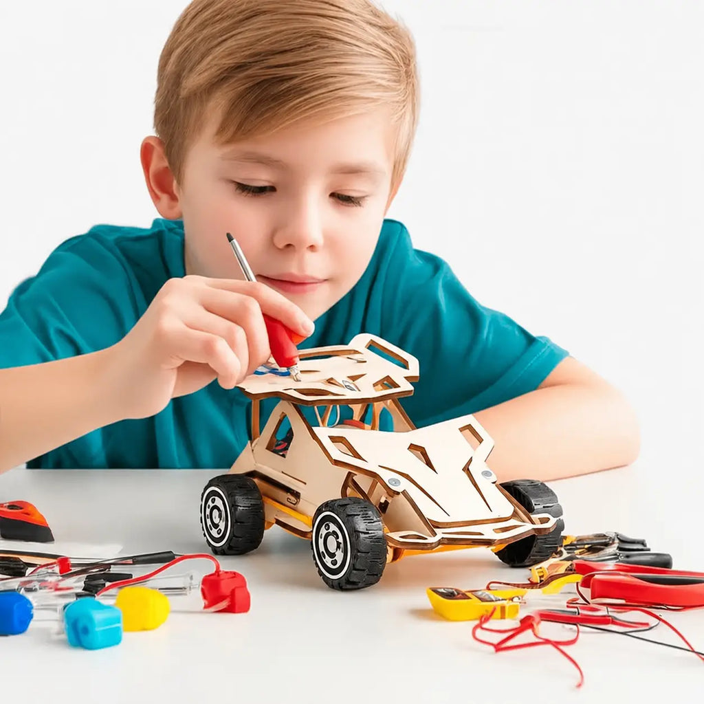 DIY Wooden Remote Control Car
