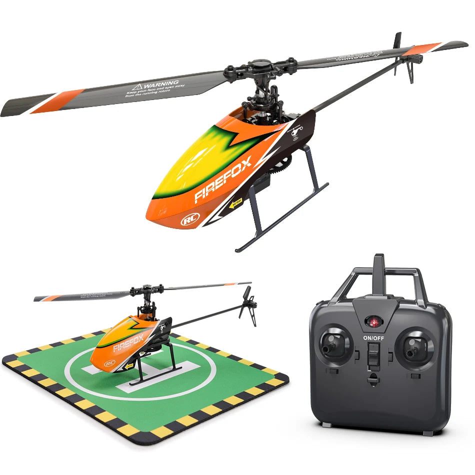Beginner RTF Automatic Stable RC Helicopter 2.4G 4 Channel Single Propeller Without Aileron E129 C129 Durable Long Flight Time Model to assemble
