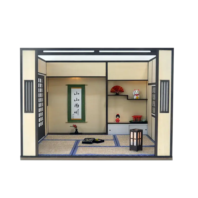 Japanese Room Doll House - Model to assemble