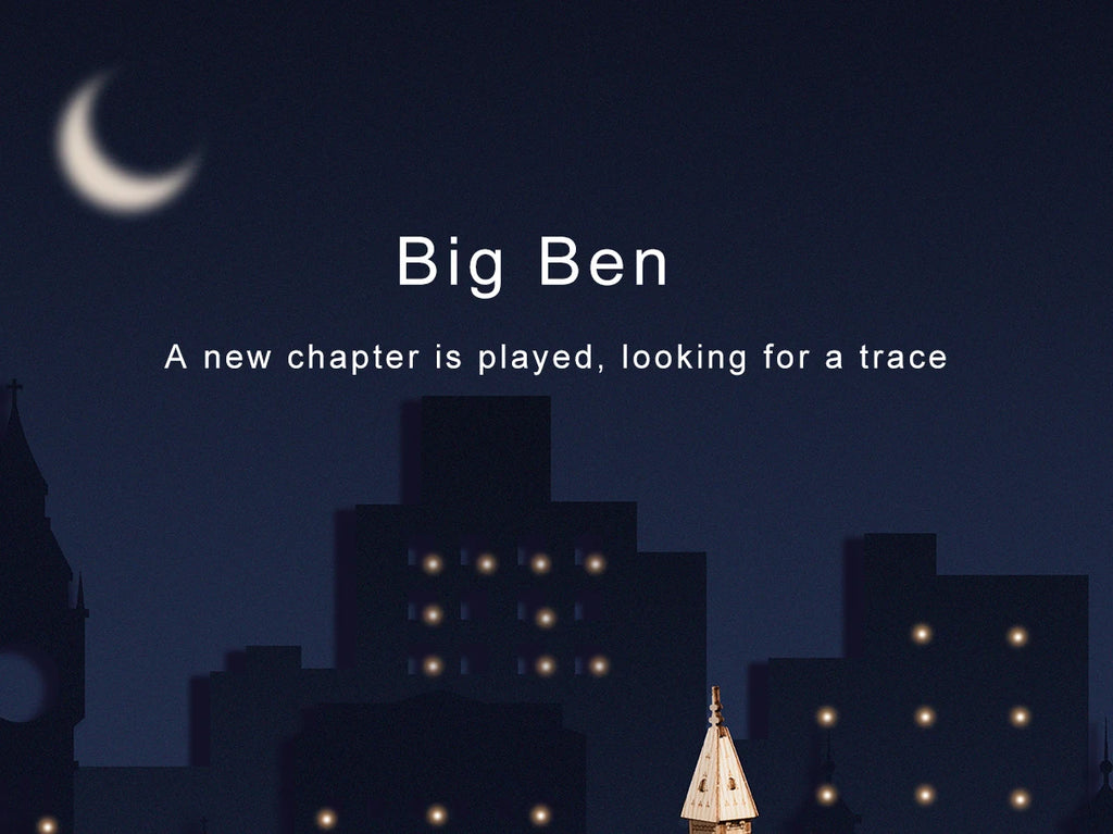 Tower Bridge & Big Ben with light