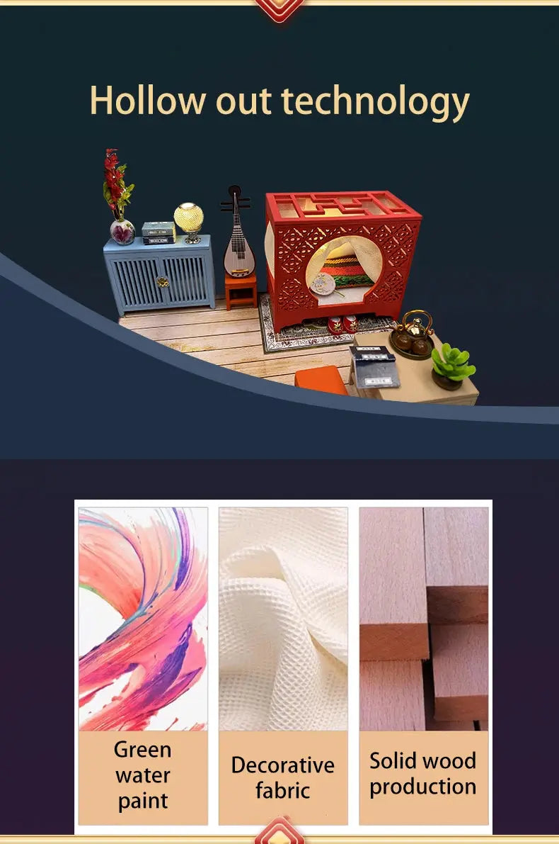 Loft Villa Dollhouse - Model to assemble
