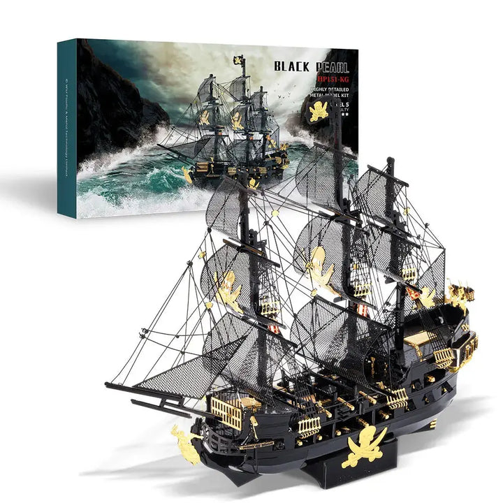 Black Pearl Model Metal Model to assemble