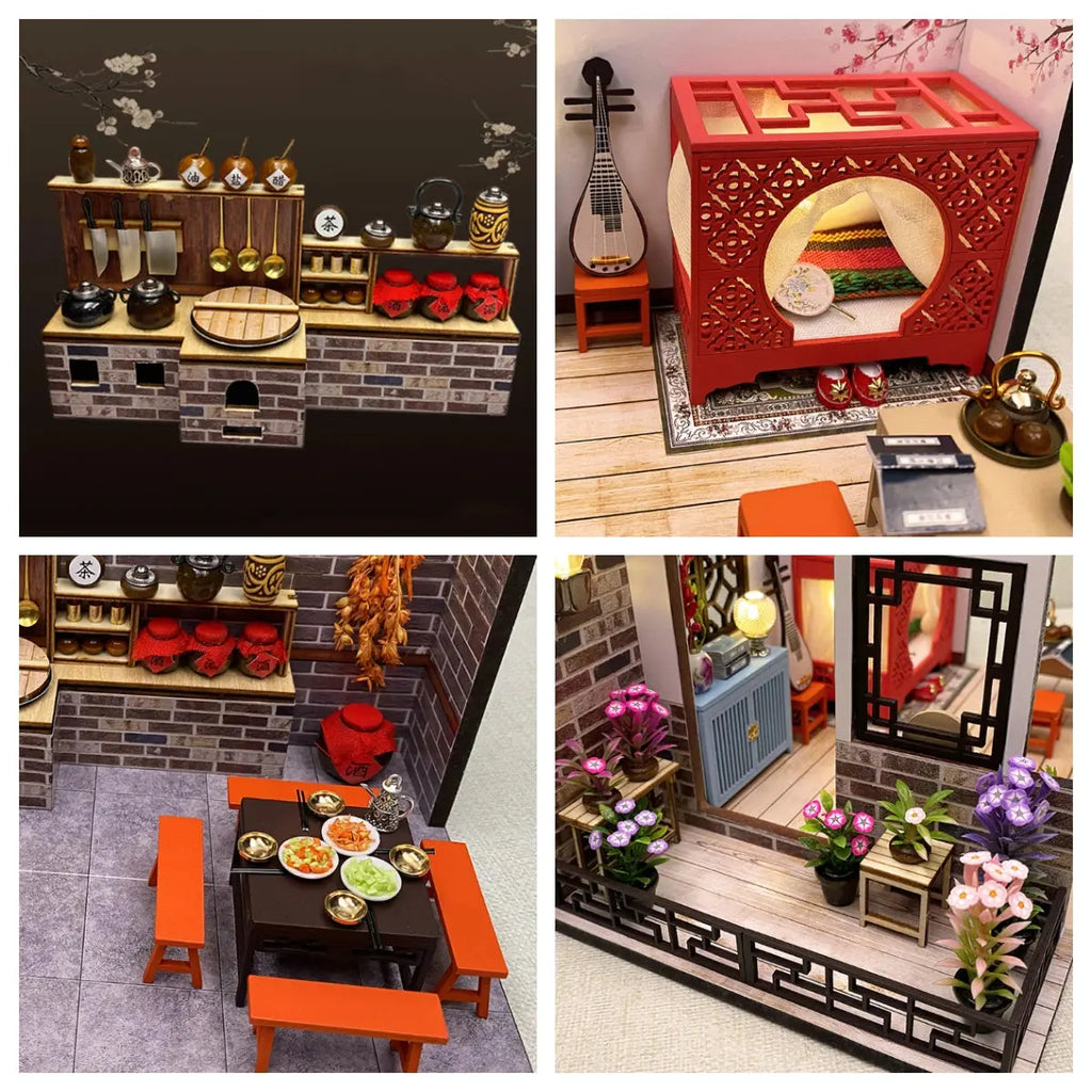 Loft Villa Dollhouse - Model to assemble