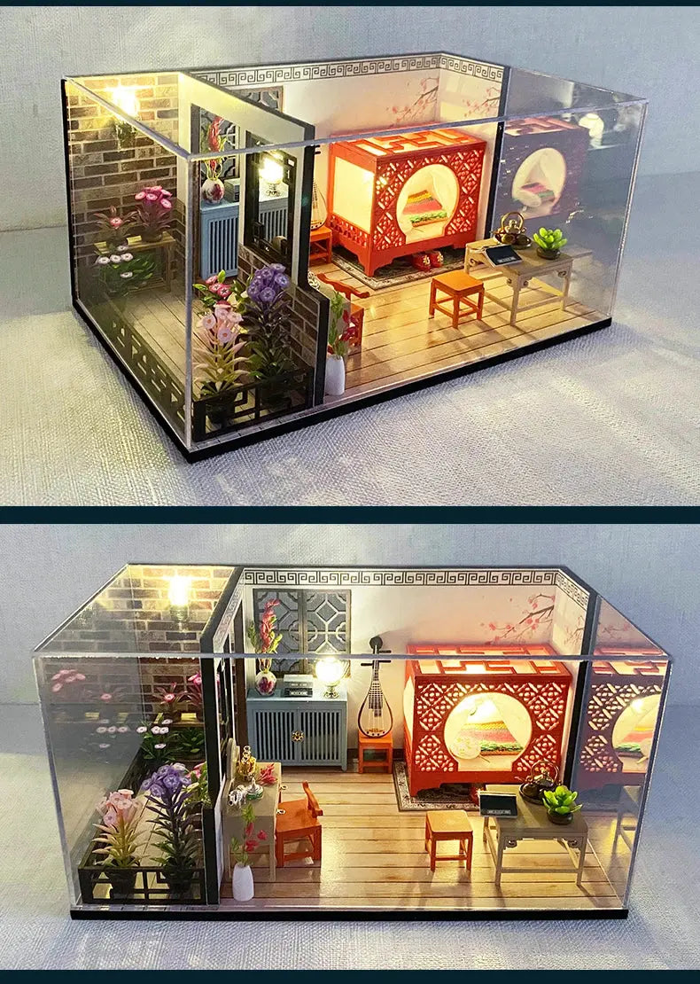 Loft Villa Dollhouse - Model to assemble