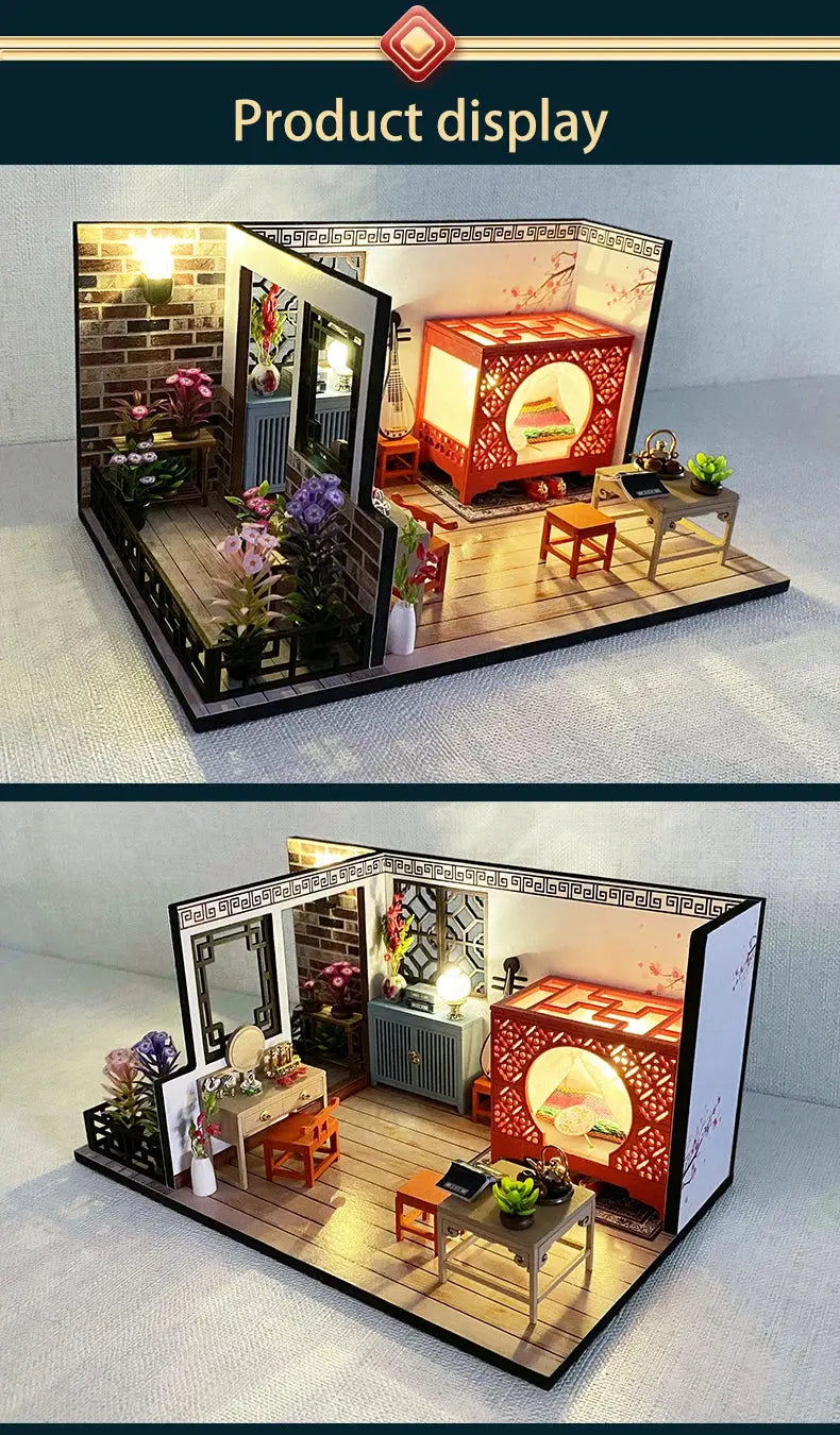 Loft Villa Dollhouse - Model to assemble