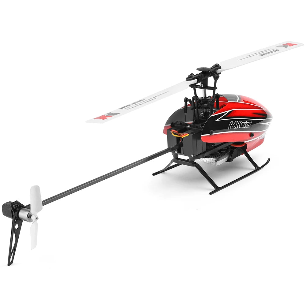 Wltoys XK K110S 6CH 3D 6G System Remote Control Toy Brushless Motor 2.4G RC Helicopter BNF/RTF Compatible With FUTABA S-FHSS Model to assemble