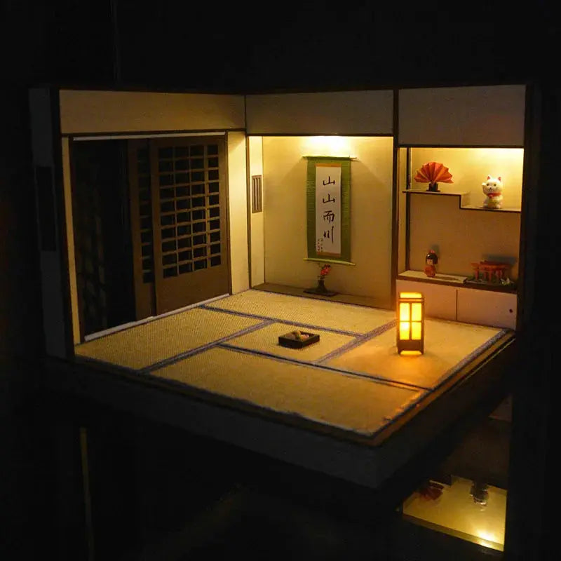 Japanese Room Doll House - Model to assemble
