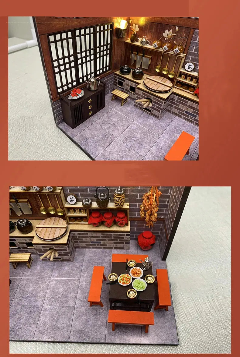 Loft Villa Dollhouse - Model to assemble