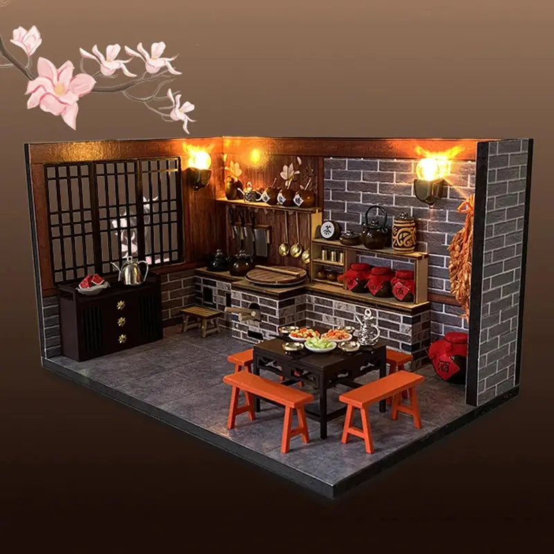 Loft Villa Dollhouse - Model to assemble