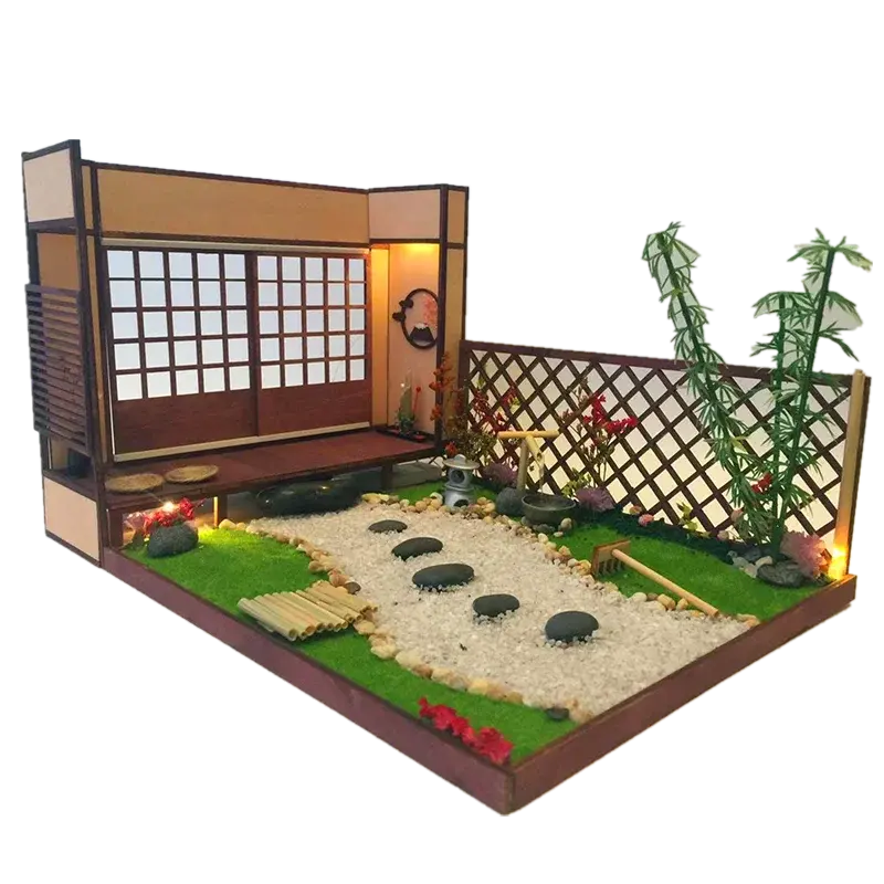 Japanese Room Doll House - Model to assemble