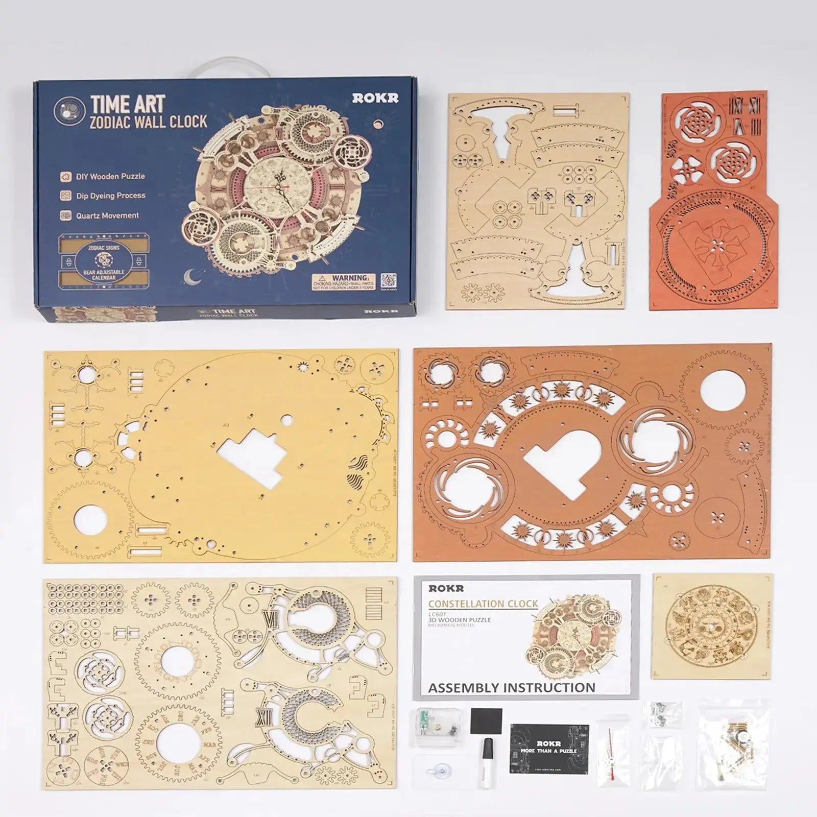 Steampunk Clock Model to assemble