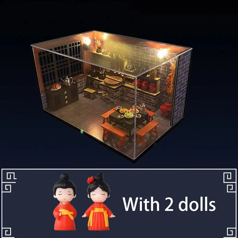 Loft Villa Dollhouse - Model to assemble