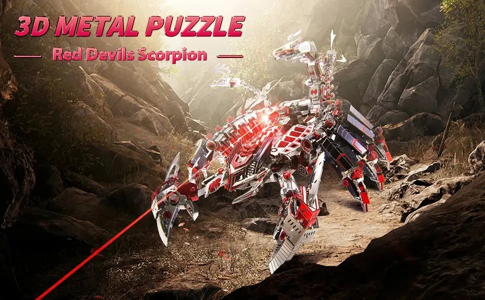 Devils Scorpion Metal Model Kits - Model to assemble