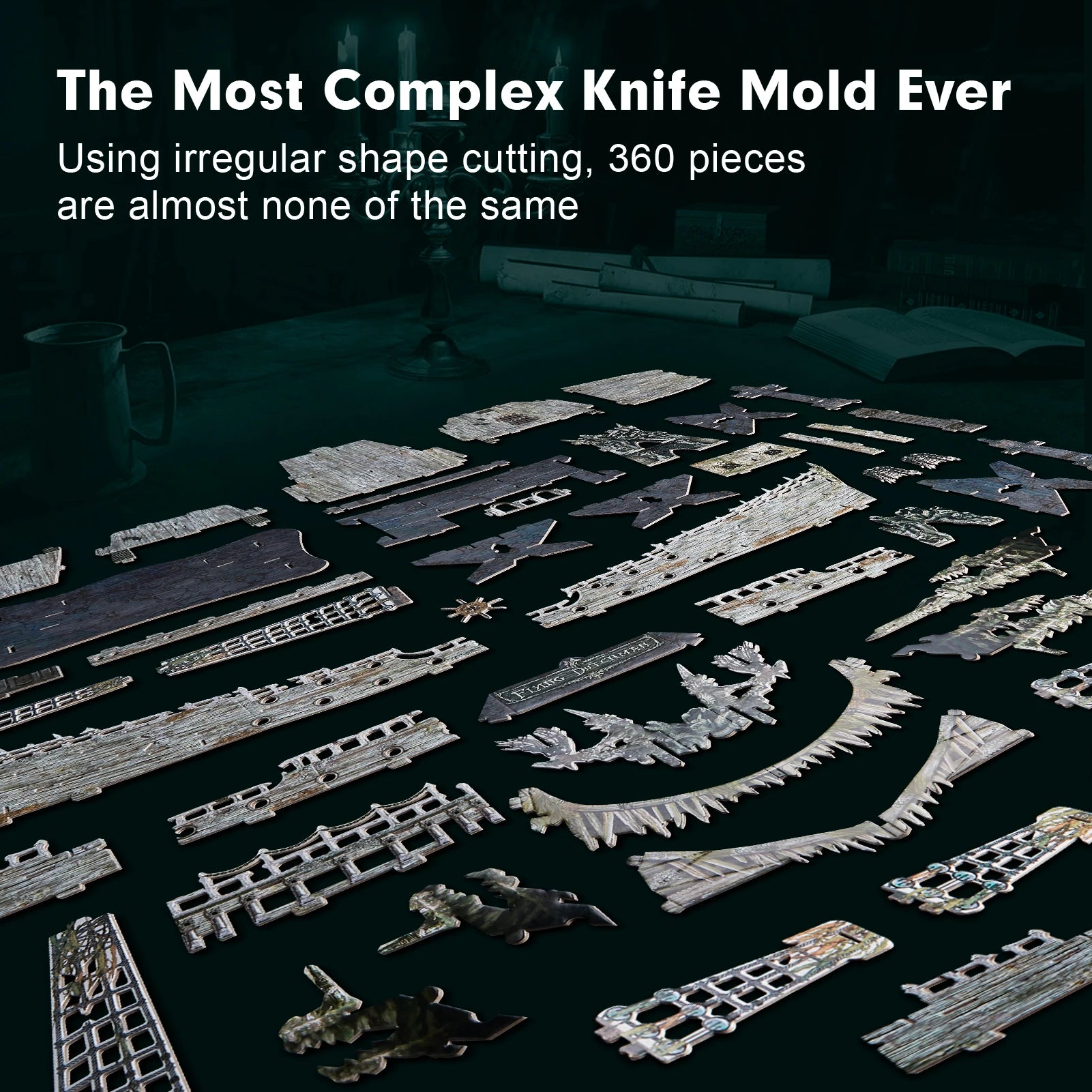 Green LED Flying Dutchman Pirate Ship