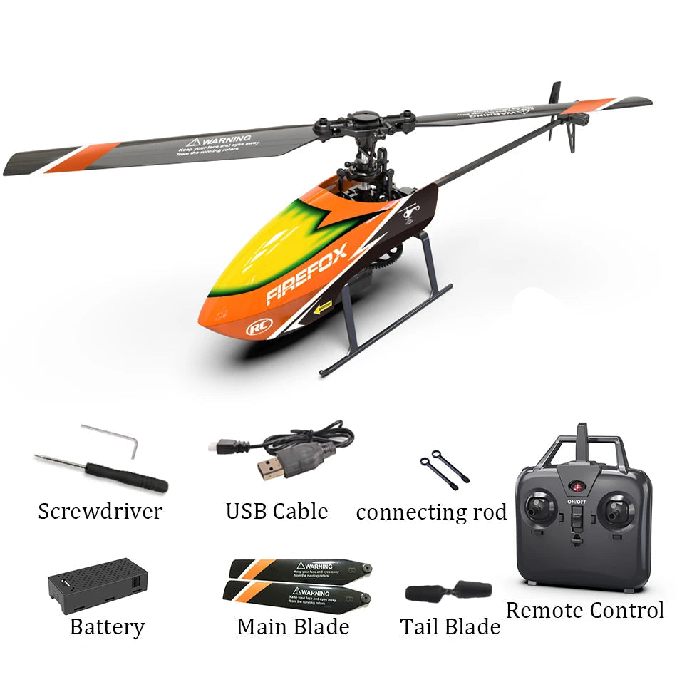 Beginner RTF Automatic Stable RC Helicopter 2.4G 4 Channel Single Propeller Without Aileron E129 C129 Durable Long Flight Time Model to assemble