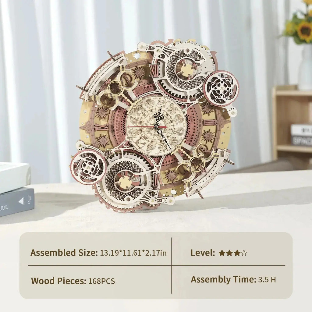 Steampunk Clock Model to assemble