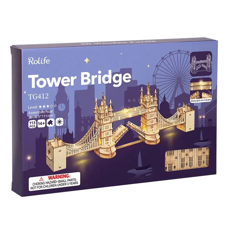 Big Ben Tower Bridge Model to assemble