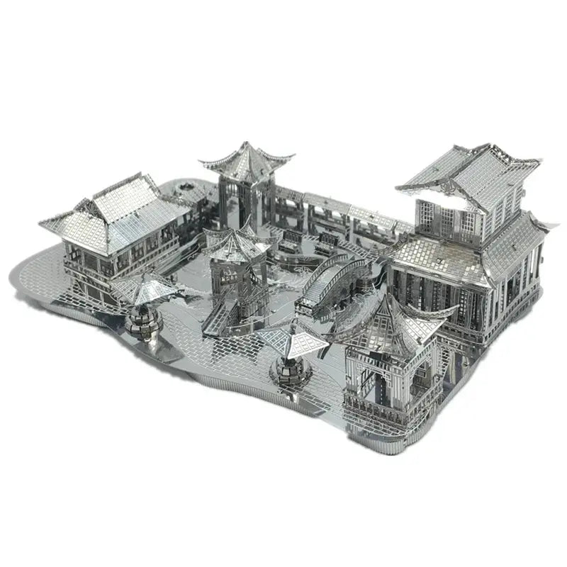3D Metal Puzzle Chinese classical Gardens of Suzhou Building - Model to assemble
