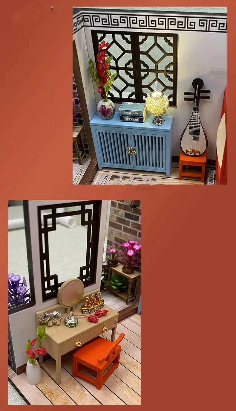 Loft Villa Dollhouse - Model to assemble