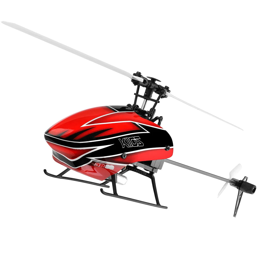Wltoys XK K110S 6CH 3D 6G System Remote Control Toy Brushless Motor 2.4G RC Helicopter BNF/RTF Compatible With FUTABA S-FHSS Model to assemble