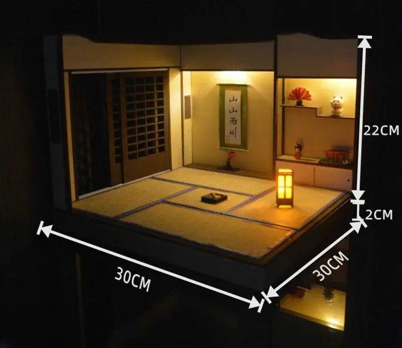 Japanese Room Doll House - Model to assemble