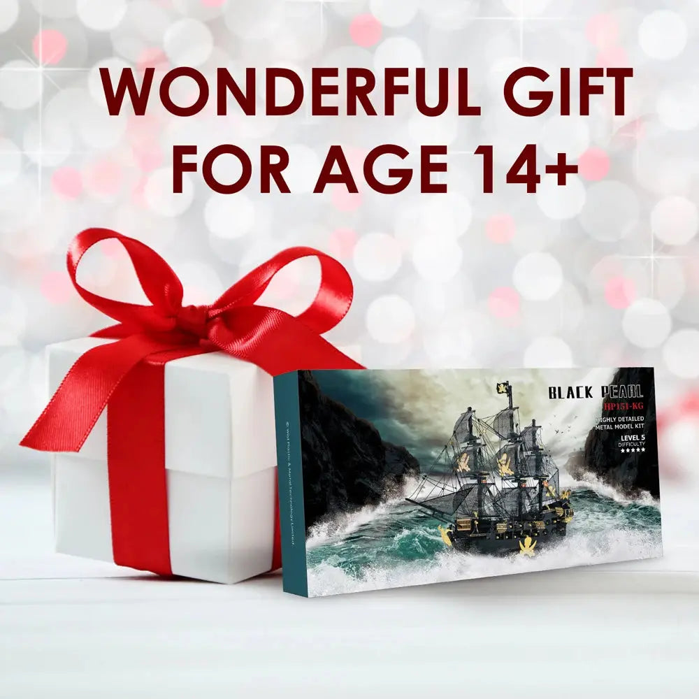 Black Pearl Model Metal Model to assemble