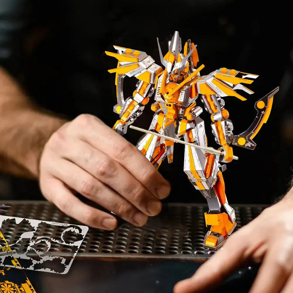 Crescent Blade Armor 3D Metal Puzzle - Model to assemble