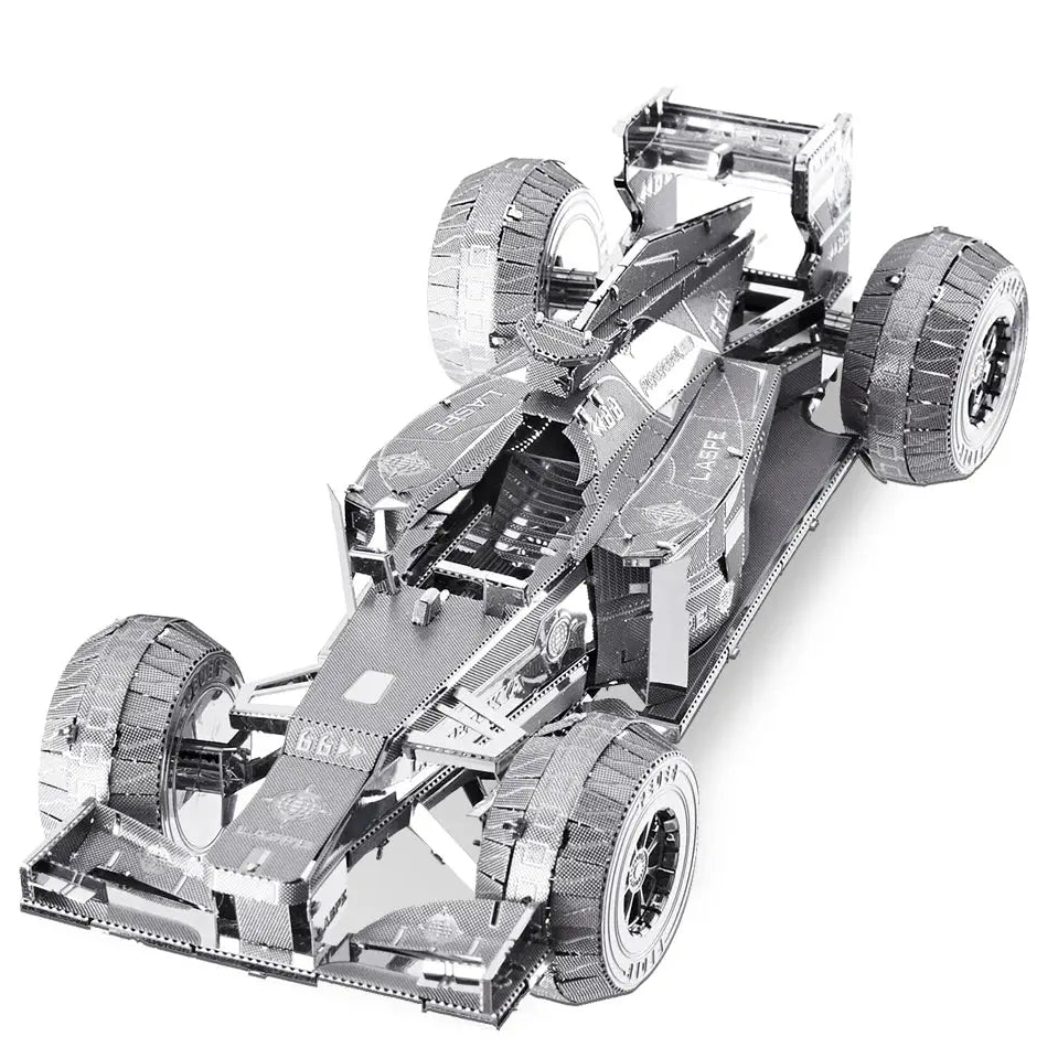F1 Racing Car 3D Metal Model Kit