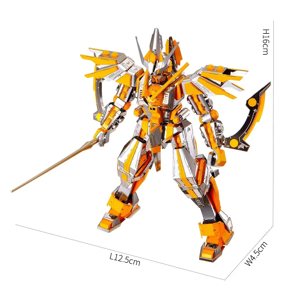 Crescent Blade Armor 3D Metal Puzzle - Model to assemble