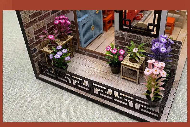 Loft Villa Dollhouse - Model to assemble