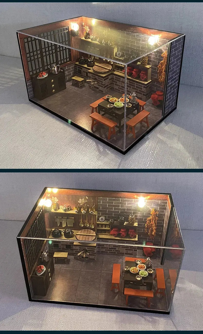 Loft Villa Dollhouse - Model to assemble
