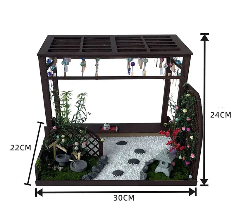 Japanese Room Doll House - Model to assemble