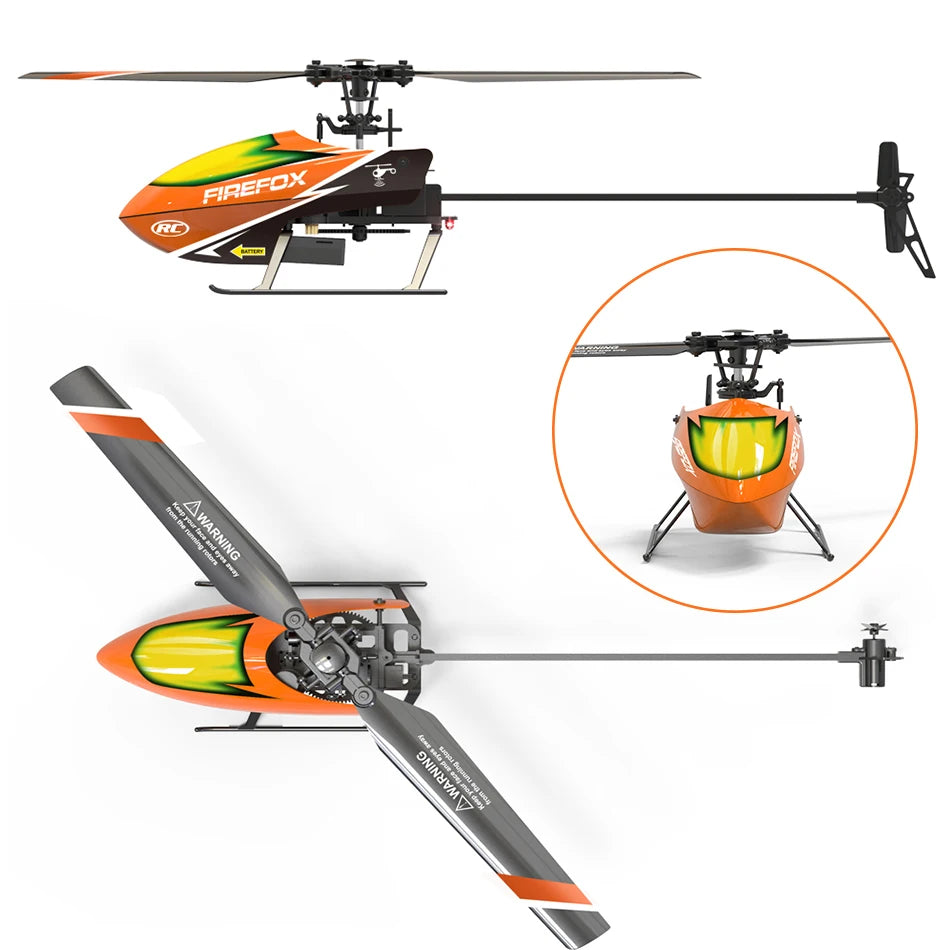 Beginner RTF Automatic Stable RC Helicopter 2.4G 4 Channel Single Propeller Without Aileron E129 C129 Durable Long Flight Time Model to assemble