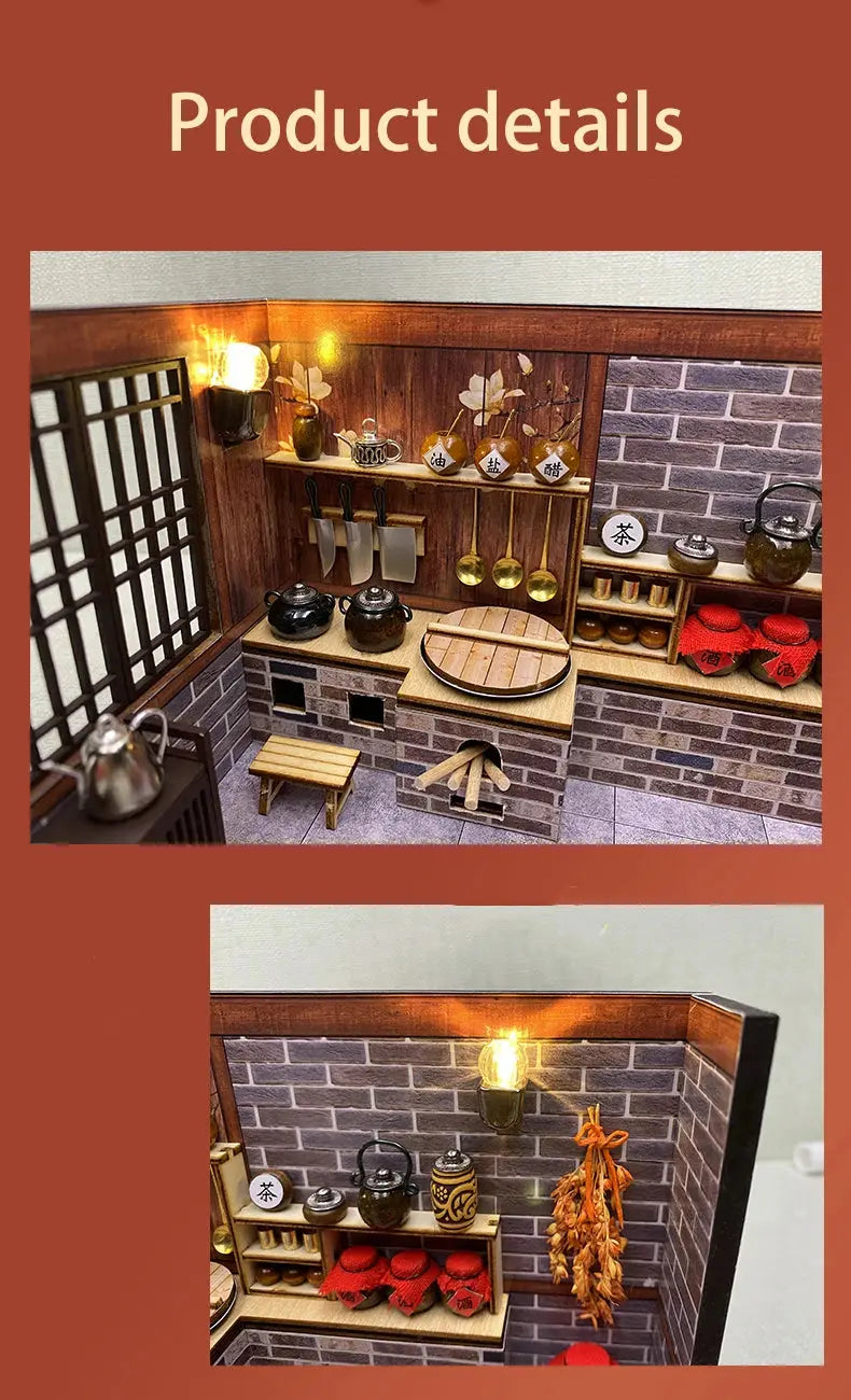Loft Villa Dollhouse - Model to assemble