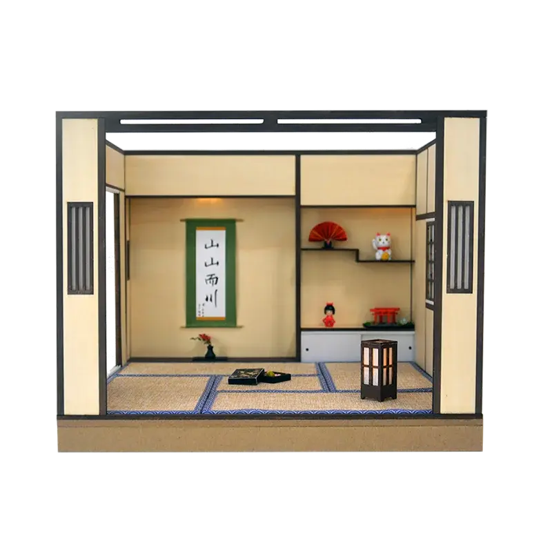 Japanese Room Doll House - Model to assemble
