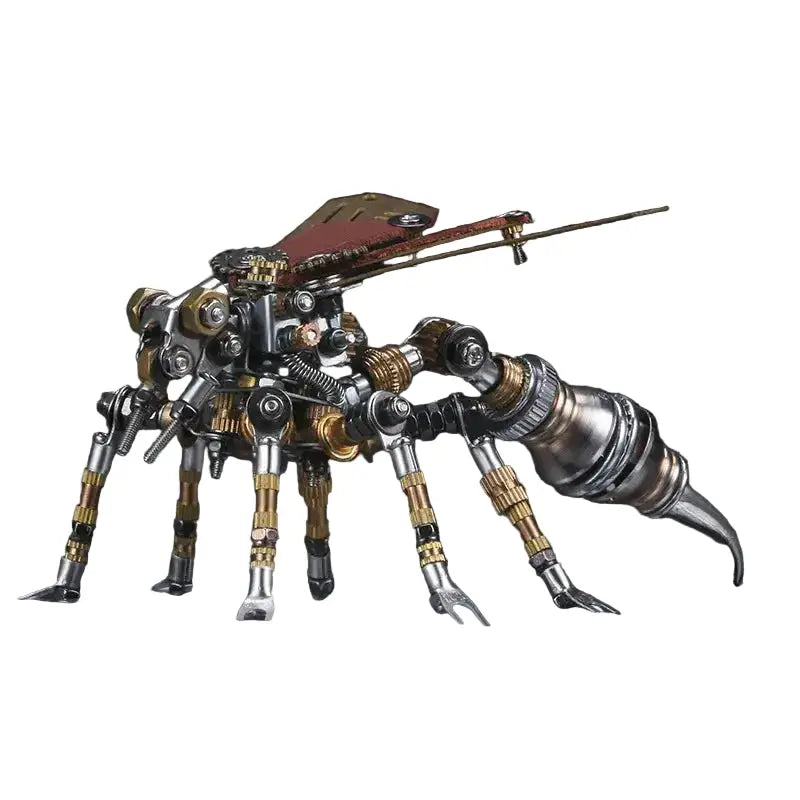 Mechanical Insect Iron Metal DIY Building Blocks 3D Three-Dimensional Assembly Model Puzzle toys Birthday Gift for Kid Adult