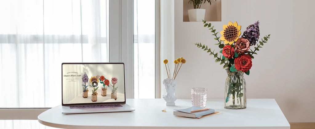 Flowers Bouquet - Model to assemble